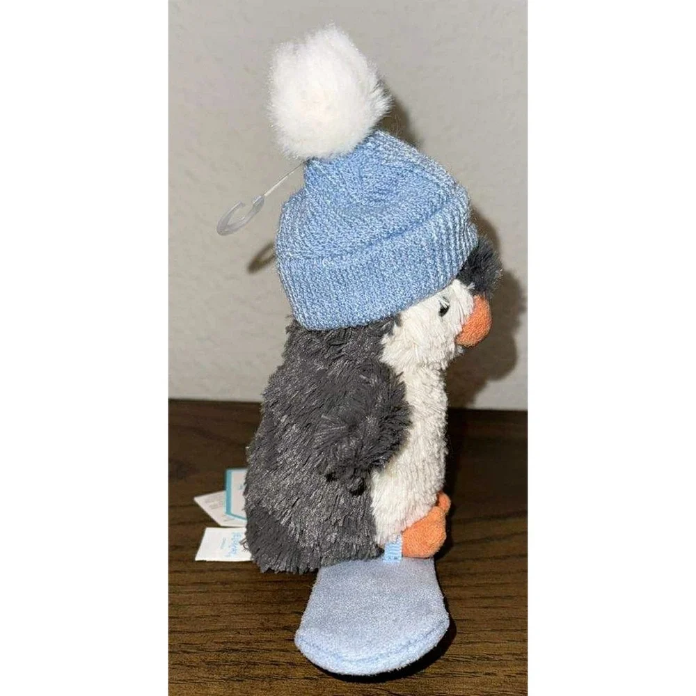 Jellycat Peanut Penguin Snowboarding Small Plush Stuffed Animal AUTHENTIC US NWT